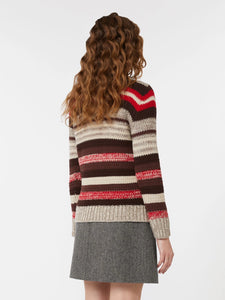 MAGLIA IN FILATO DI LANA A COSTE - WEEKEND MAX MARA