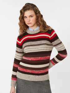 MAGLIA IN FILATO DI LANA A COSTE - WEEKEND MAX MARA
