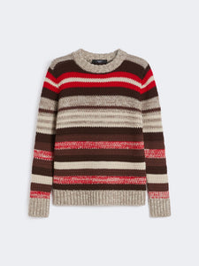 MAGLIA IN FILATO DI LANA A COSTE - WEEKEND MAX MARA