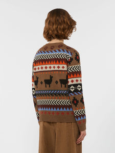 MAGLIA IN JACQUARD DI ALPACA E LANA - WEEKEND MAX MARA
