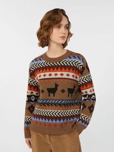 MAGLIA IN JACQUARD DI ALPACA E LANA - WEEKEND MAX MARA