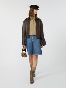 GIACCA BIKER IN NAPPA - WEEKEND MAX MARA