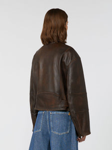 GIACCA BIKER IN NAPPA - WEEKEND MAX MARA