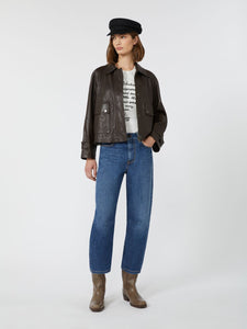 GIACCA A CAMICIA IN NAPPA - WEEKEND MAX MARA