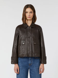 GIACCA A CAMICIA IN NAPPA - WEEKEND MAX MARA