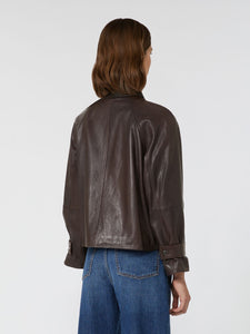GIACCA A CAMICIA IN NAPPA - WEEKEND MAX MARA