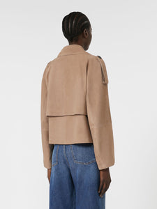 TRENCH CORTO IN SUEDE - WEEKEND MAX MARA
