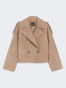 TRENCH CORTO IN SUEDE - WEEKEND MAX MARA