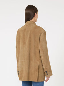 BLAZER OVER IN SUEDE - WEEKEND MAX MARA