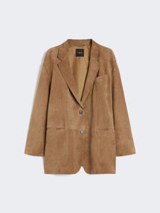 BLAZER OVER IN SUEDE - WEEKEND MAX MARA