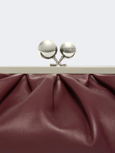 PASTICCINO BAG LARGE IN MONTONE ROSSO VIOLA - WEEKEND MAX MARA