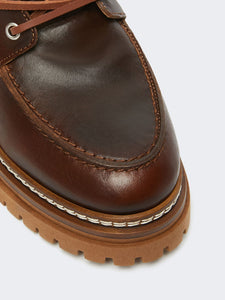 MOCASSINO DA BARCA IN PELLE - WEEKEND MAX MARA