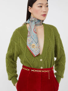 FOULARD IN TWILL DI SETA STAMPATA - WEEKEND MAX MARA