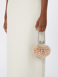 Pasticcino Bag Nano in raso e paillette, cipria | Weekend Max Mara