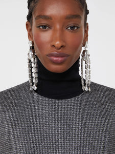 ORECCHINI CON NAPPINE E STRASS - WEEKEND MAX MARA