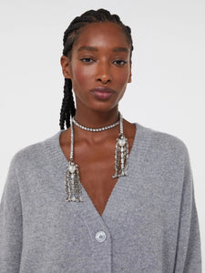 COLLANA CON NAPPINE E STRASS - WEEKEND MAX MARA