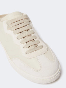 SNEAKER SABOT IN PELLE - WEEKEND MAX MARA