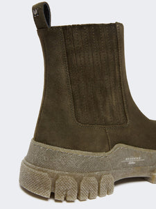CHELSEA BOOT IN PELLE SCAMOSCIATA - WEEKEND MAX MARA