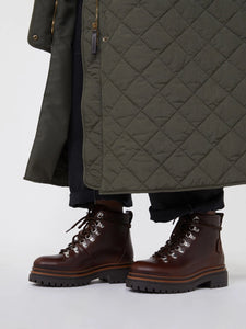 STIVALETTO TREKKING IN PELLE - WEEKEND MAX MARA