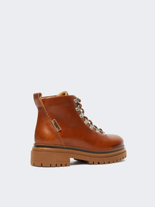 STIVALETTO TREKKING IN PELLE - WEEKEND MAX MARA