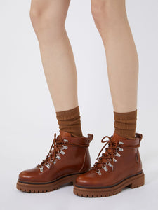 STIVALETTO TREKKING IN PELLE - WEEKEND MAX MARA