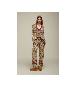 PANTALONI PATTERN ANIMALIER - JEi'S