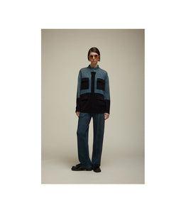 PARKA TRICOT FANTASIA FALSO UNITO - JEi'S