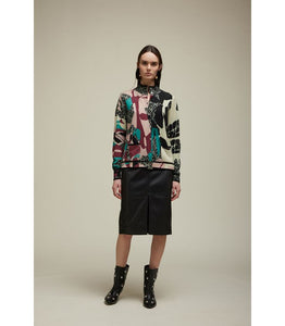 GIUBBOTTO IN MAGLIA PATTERN LACE - JEi'S