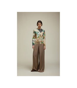 PULL GIROCOLLO STAMPA ABSTRACT DOUBLE USE - JEi'S