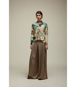 GIACCA IN MAGLIA CON STAMPA ABSTRACT - JEi'S