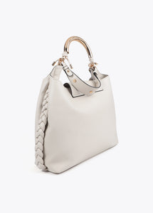 BORSA SHOPPER CON MANICO METALLICO PERSONALIZZATO - LOLA CASADEMUNT
