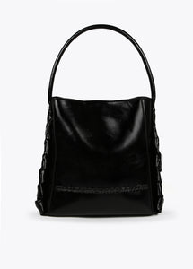 Borsa shopper con dettagli laterali - Lola Casademunt