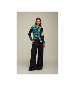 CAMICIA TRICOT STAMPA POP - JEi'S