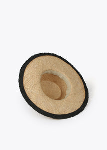 Cappello effetto rafia sfrangiato - Lola Casademunt