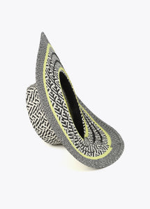 Cappello floppy multicolore effetto rafia - Lola Casademunt