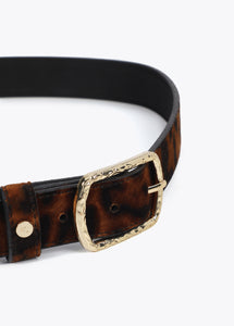 CINTURA STRETTA STAMPA LEOPARDO - LOLA CASADEMUNT