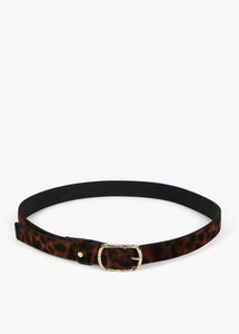 CINTURA STRETTA STAMPA LEOPARDO - LOLA CASADEMUNT