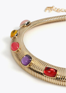 Collana elastica con pietre incastonate - Lola Casademunt