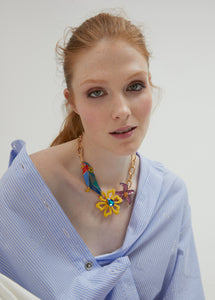 Collana catena uccello tropicale - Lola Casademunt
