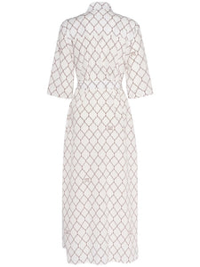 Vestito lungo Daniel in popeline di cotone - Max Mara Beachwear