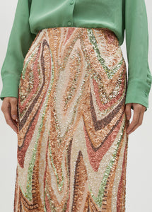 Gonna tubino in paillettes - Lola Casademunt