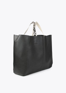 Maxi shopper manici logo - Lola Casademunt