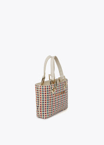 Mini borsa tracolla effetto rafia - Lola Casademunt