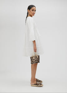 Mini shopper con stampa animalier - Lola Casademunt