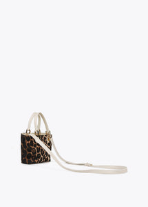 Mini shopper con stampa animalier - Lola Casademunt