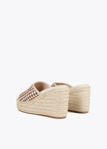 Sabot multicolore con plateau - Lola Casademunt