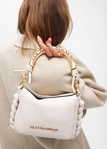 TRACOLLA CON MANICO METALLICO PERSONALIZZABILE - LOLA CASADEMUNT