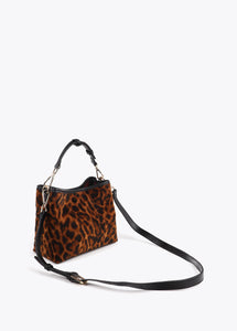BORSA TESSUTO STAMPA ANIMALE PATCH SCUDO - LOLA CASADEMUNT