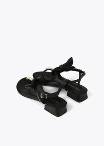 Sandalo strass e fiocco - Lola Casademunt