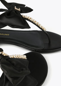 Sandalo strass e fiocco - Lola Casademunt